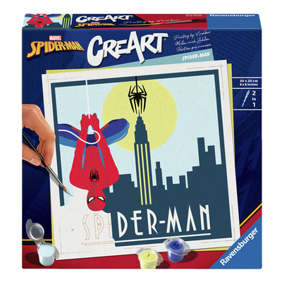 Ravensburger creart schilderen op nummer - marvel spiderman