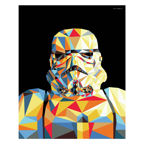 Ravensburger schilderen op nummer star wars stormtrooper creatief pakket.