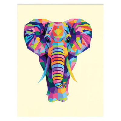 Ravensburger schilderen op nummer voor volwassenen - creart elephant - 12+ jaar