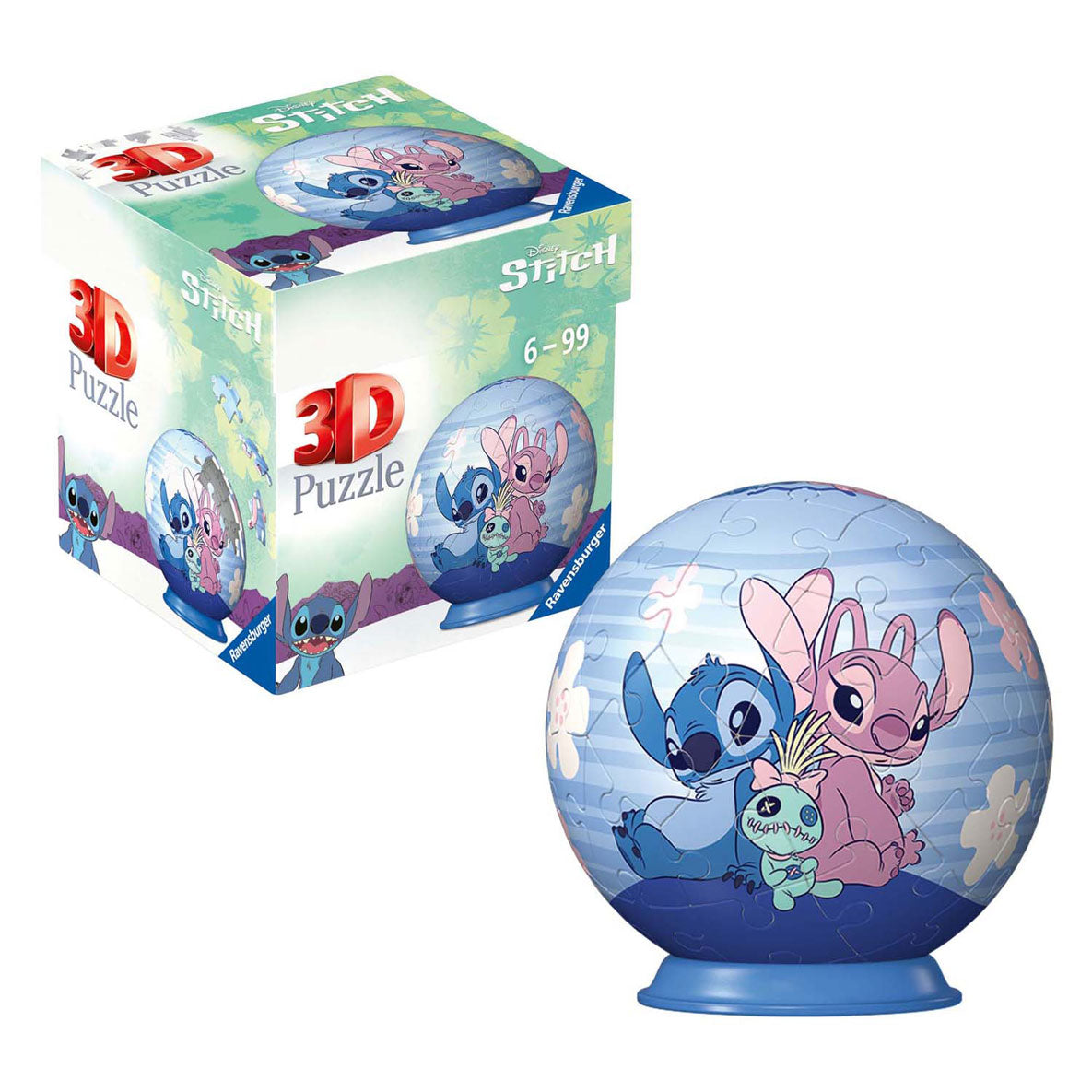 Ravensburger puzzle-ball disney stitch (design 3)