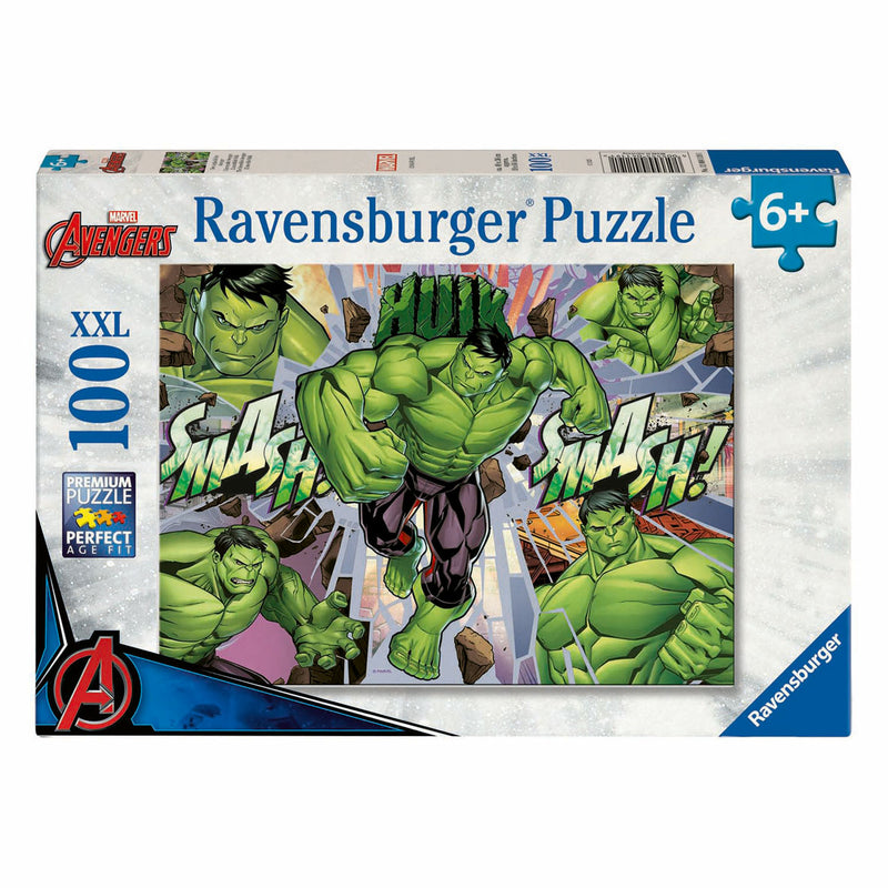 Ravensburger legpuzzel xxl marvel hulk, 100st.