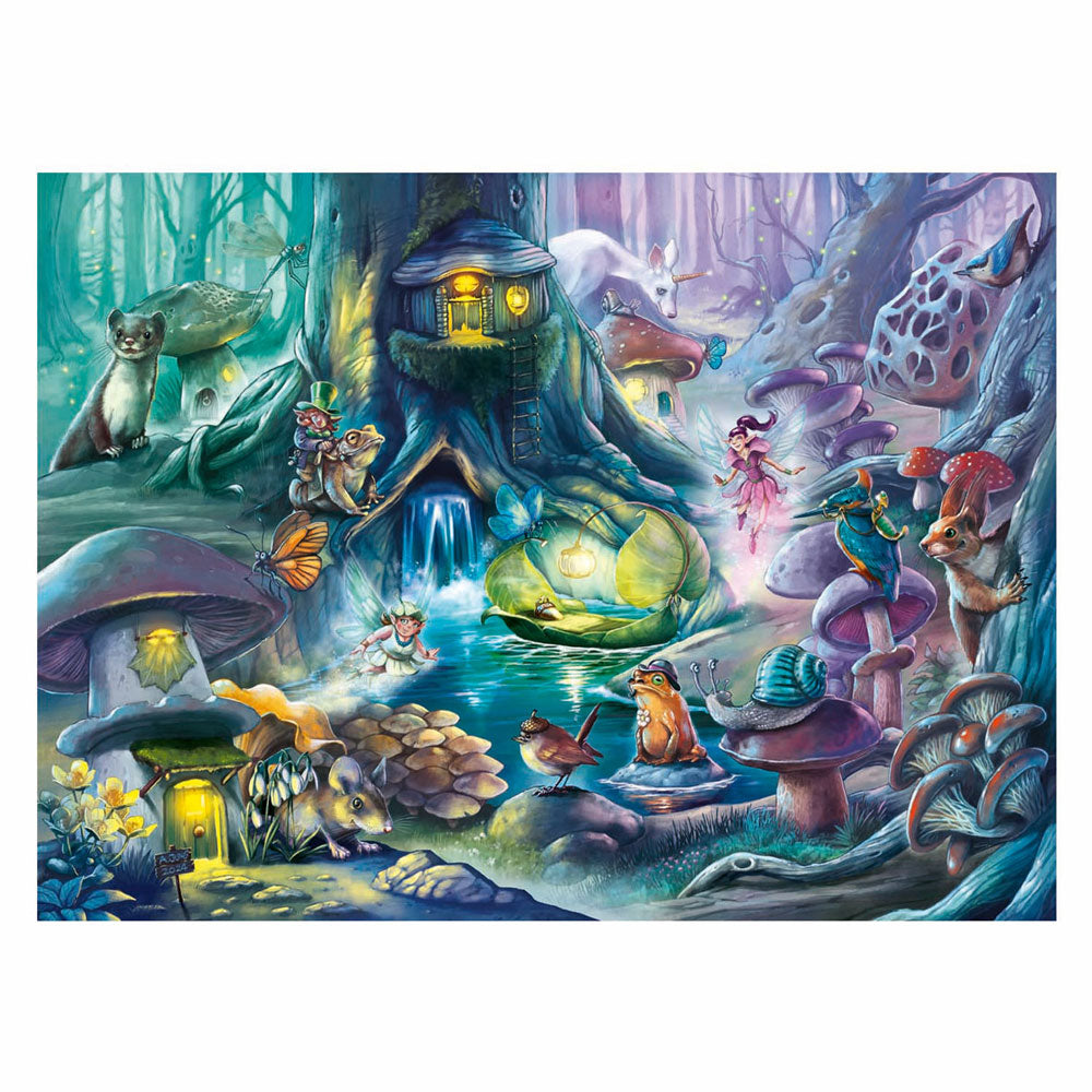 Ravensburger legpuzzel xxl betoverend bos, 150st.