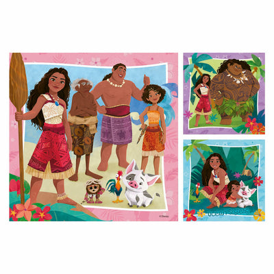 Ravensburger legpuzzel disney vaiana 2, 3x49st.