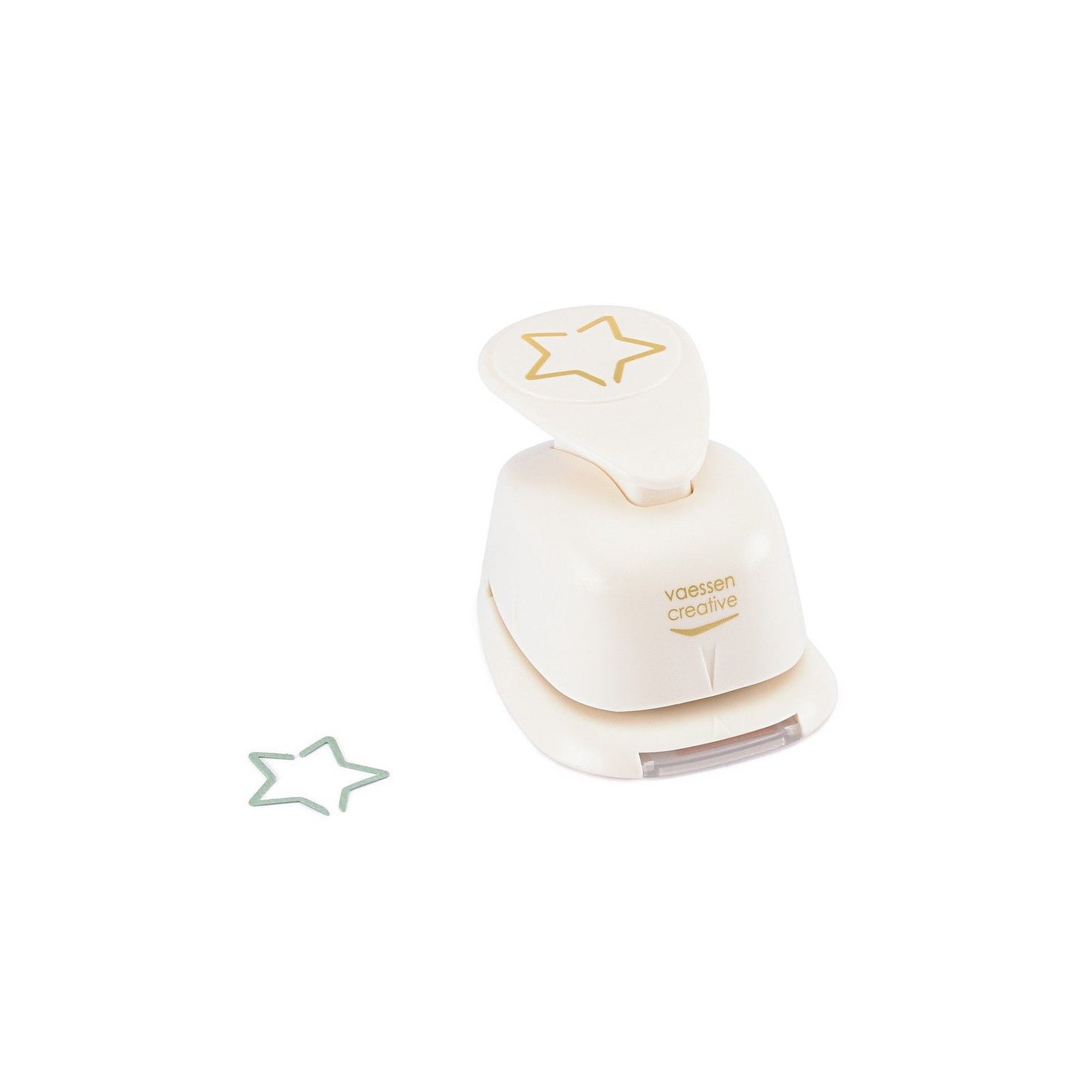 Vaessen creative • pop up pons 3d ster 2,2x2,4cm