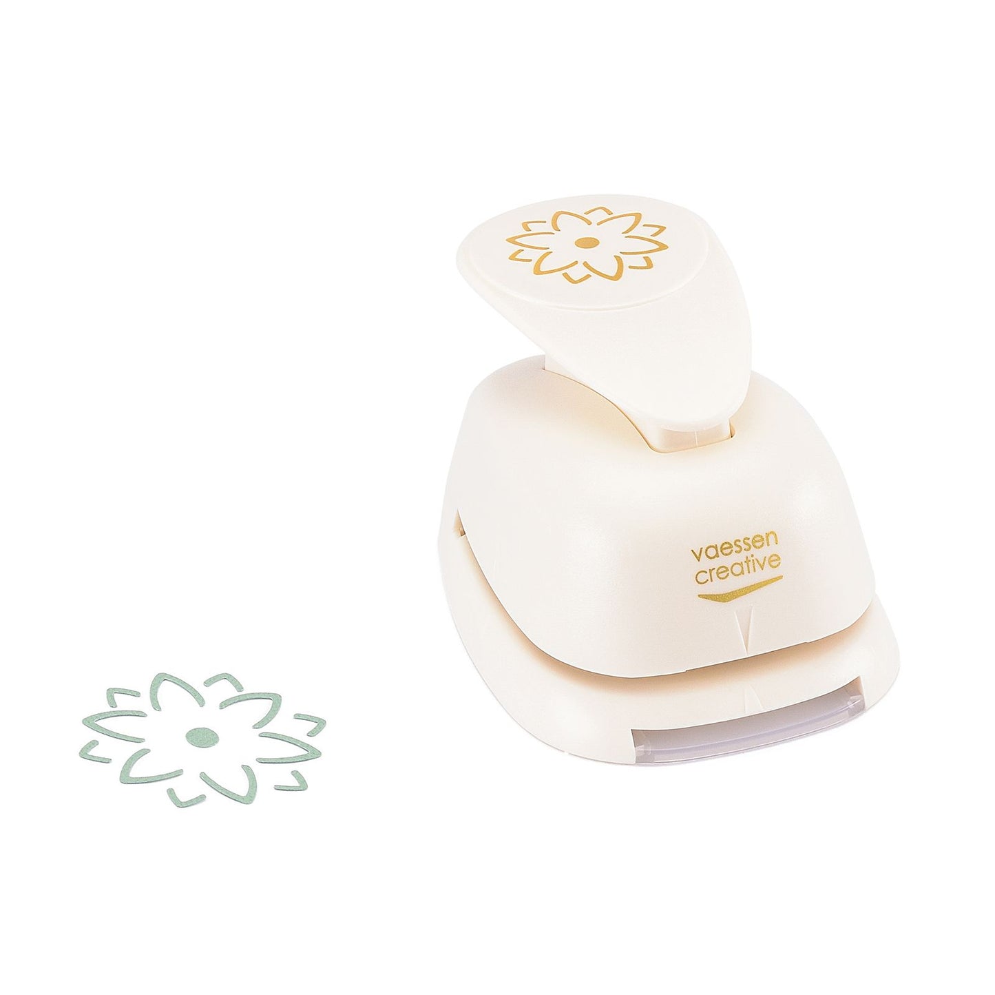 Vaessen creative • pop up pons 3d bloem 3,7x3,8cm