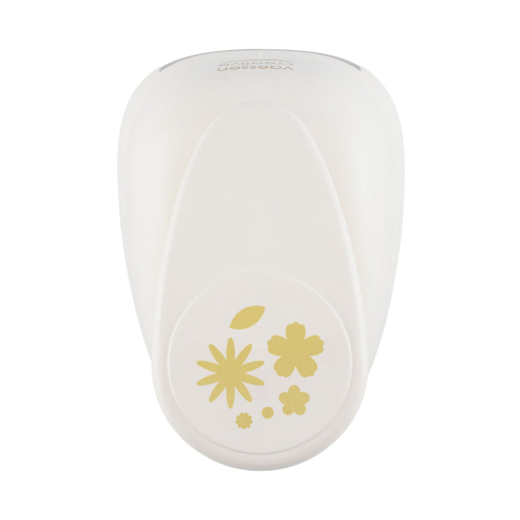 Vaessen creative • figuurpons bloemenset jumbo+ ø6cm