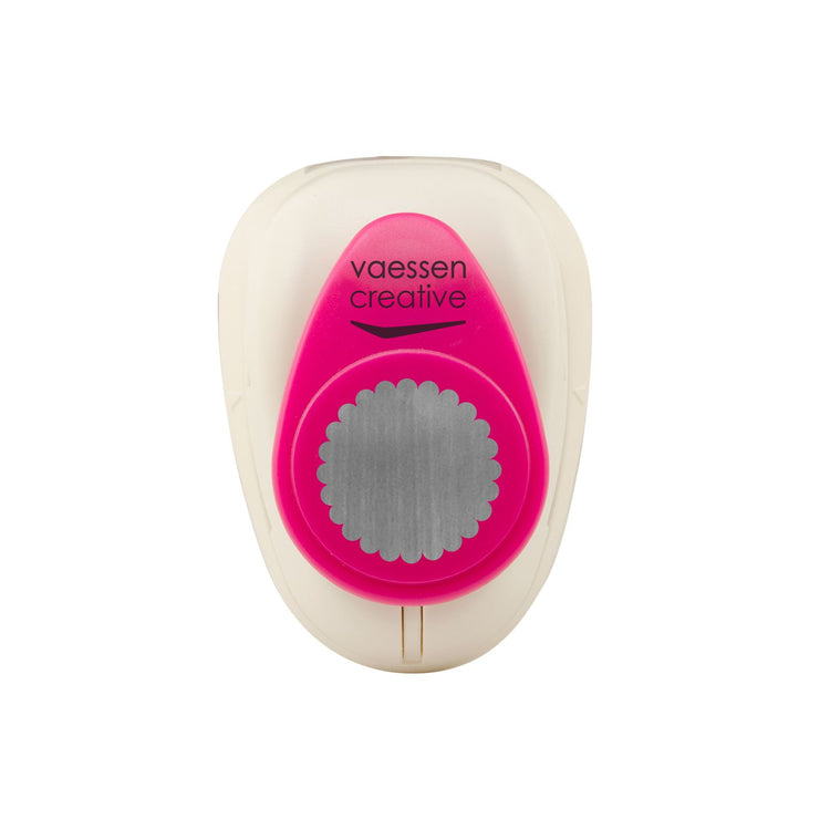 Vaessen creative • figuurpons cirkel geschulpt medium