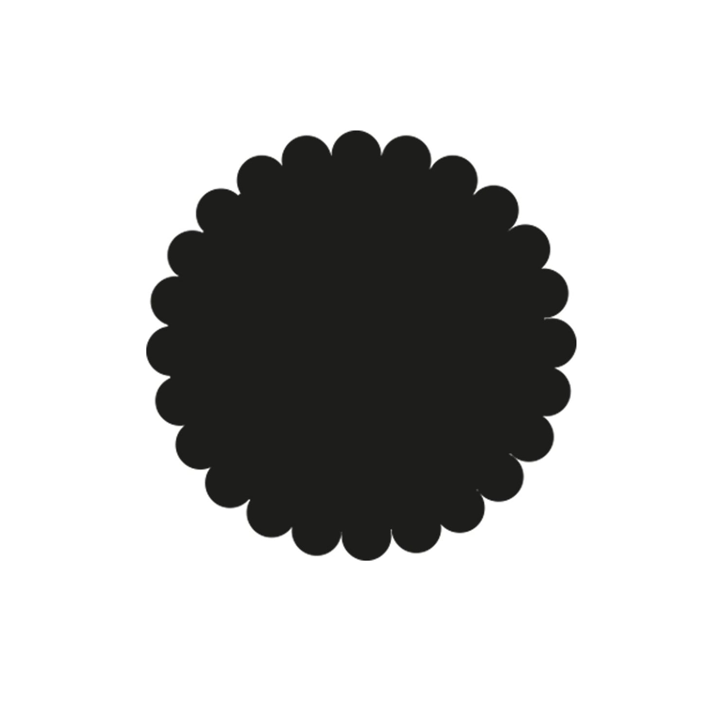 Vaessen creative • figuurpons cirkel geschulpt medium
