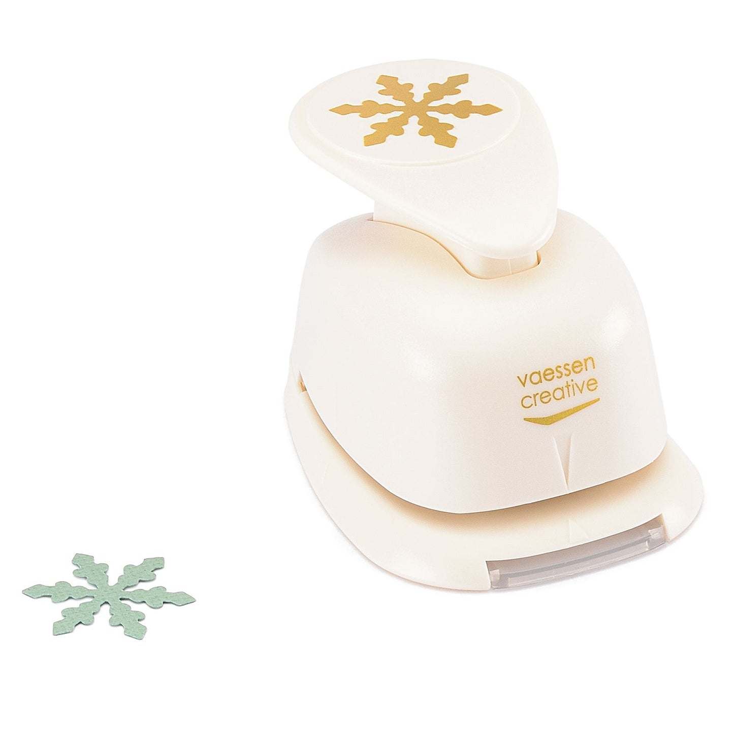 Vaessen creative • figuurpons sneeuwvlok frostfire medium
