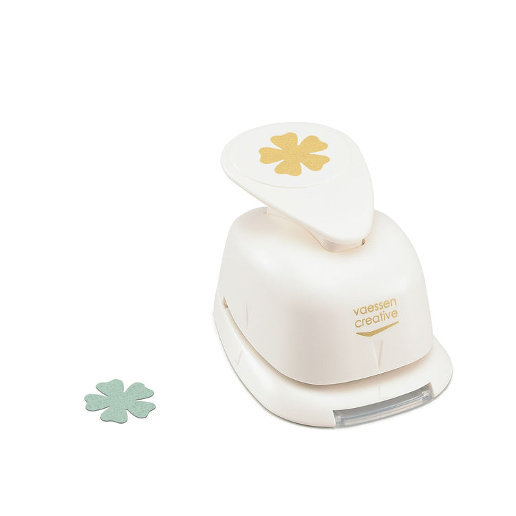 Vaessen creative • figuurpons bloemblaadje hart medium ø2,5cm