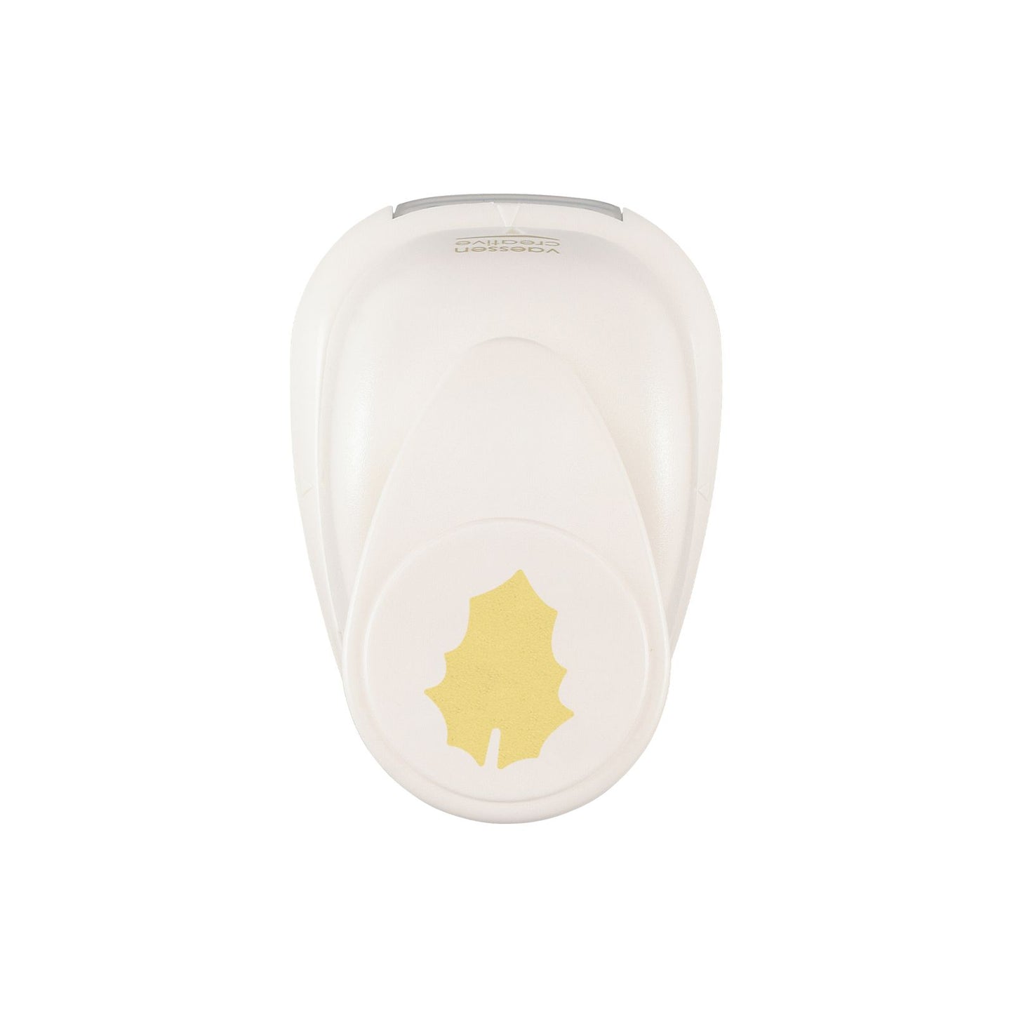 Vaessen creative • figuurpons hulstblad medium 1,9x2,4cm