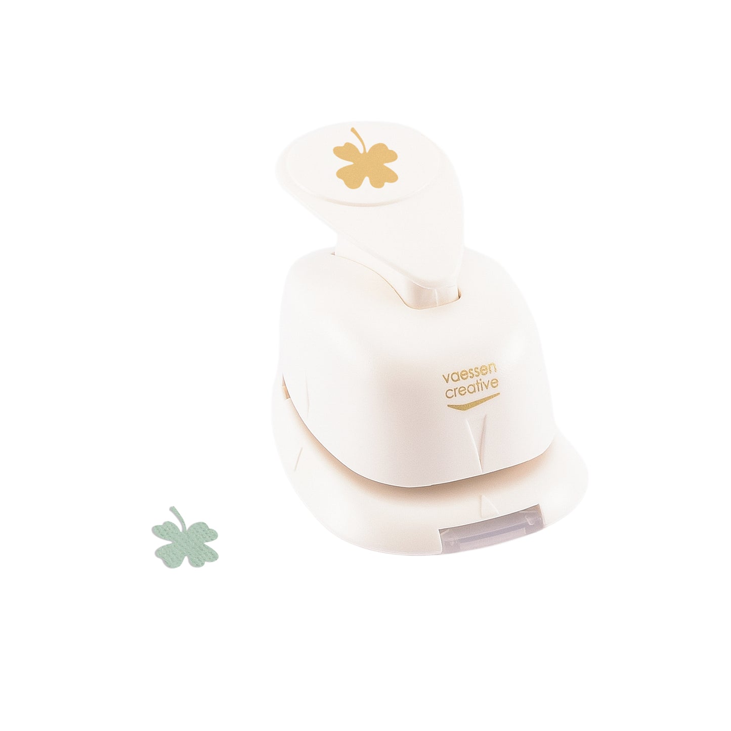 Vaessen creative • figuurpons klavertje vier small