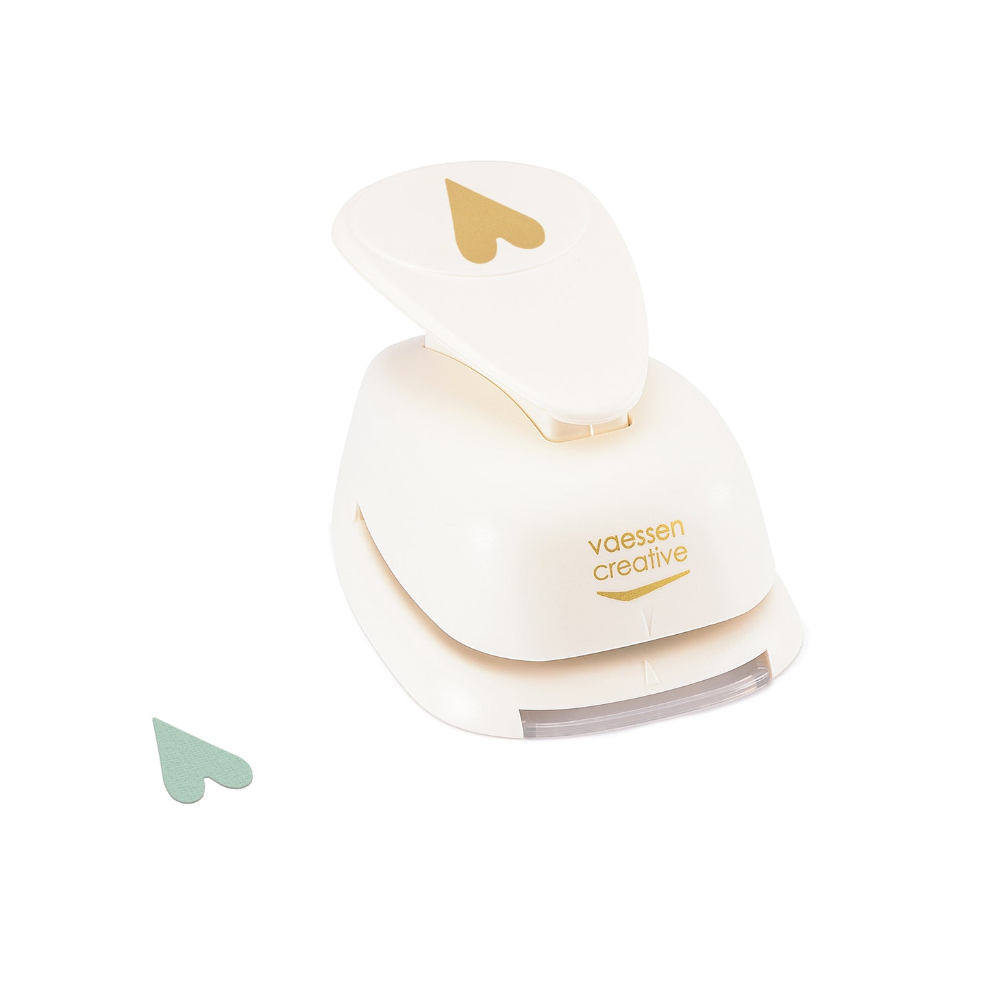 Vaessen creative • figuurpons hart smal speels jumbo