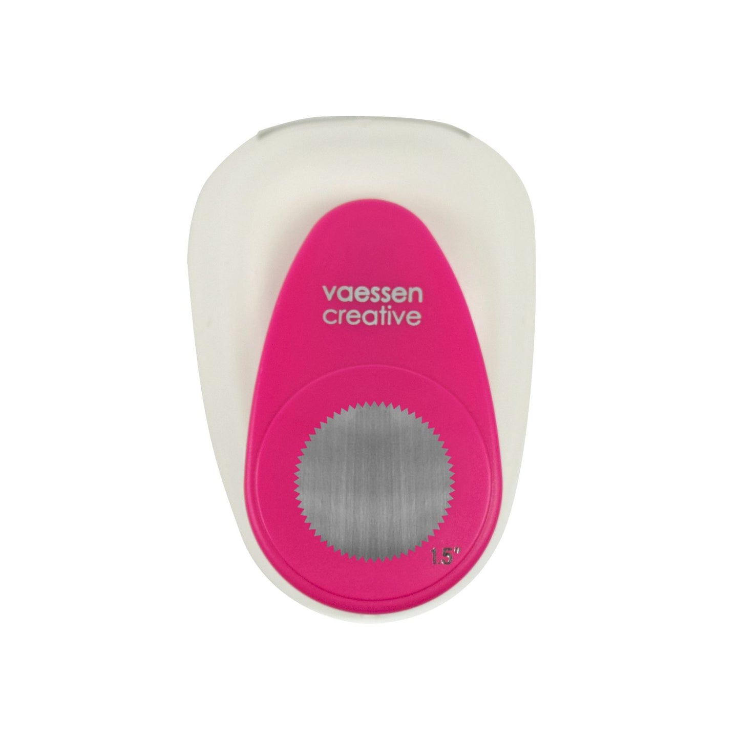 Vaessen creative • figuurpons cirkel gekarteld maxi