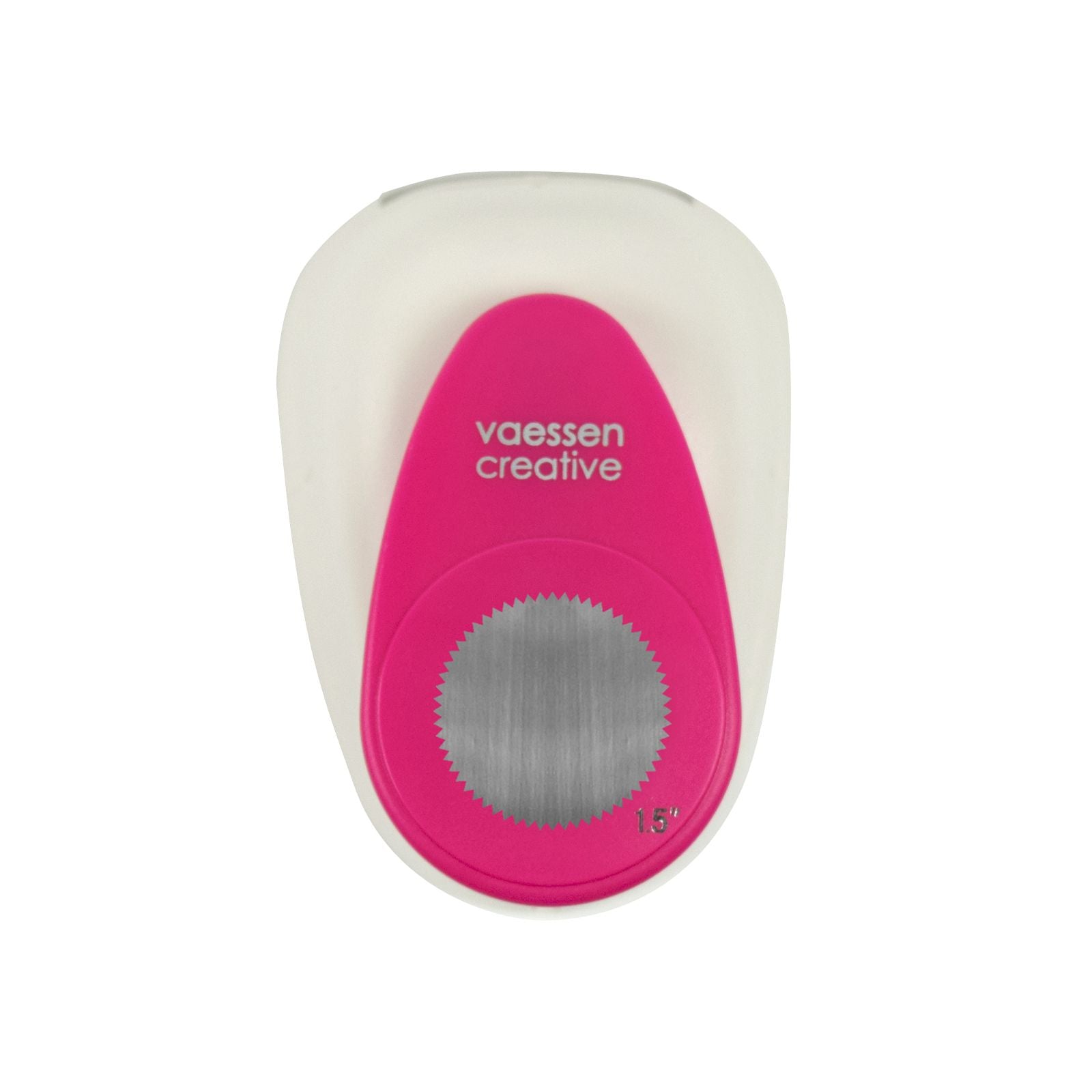 Vaessen creative • figuurpons cirkel gekarteld maxi