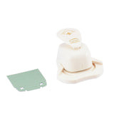 Vaessen creative • hoekpons lelie met sierrand 1,8x2,2cm - afbeelding 2