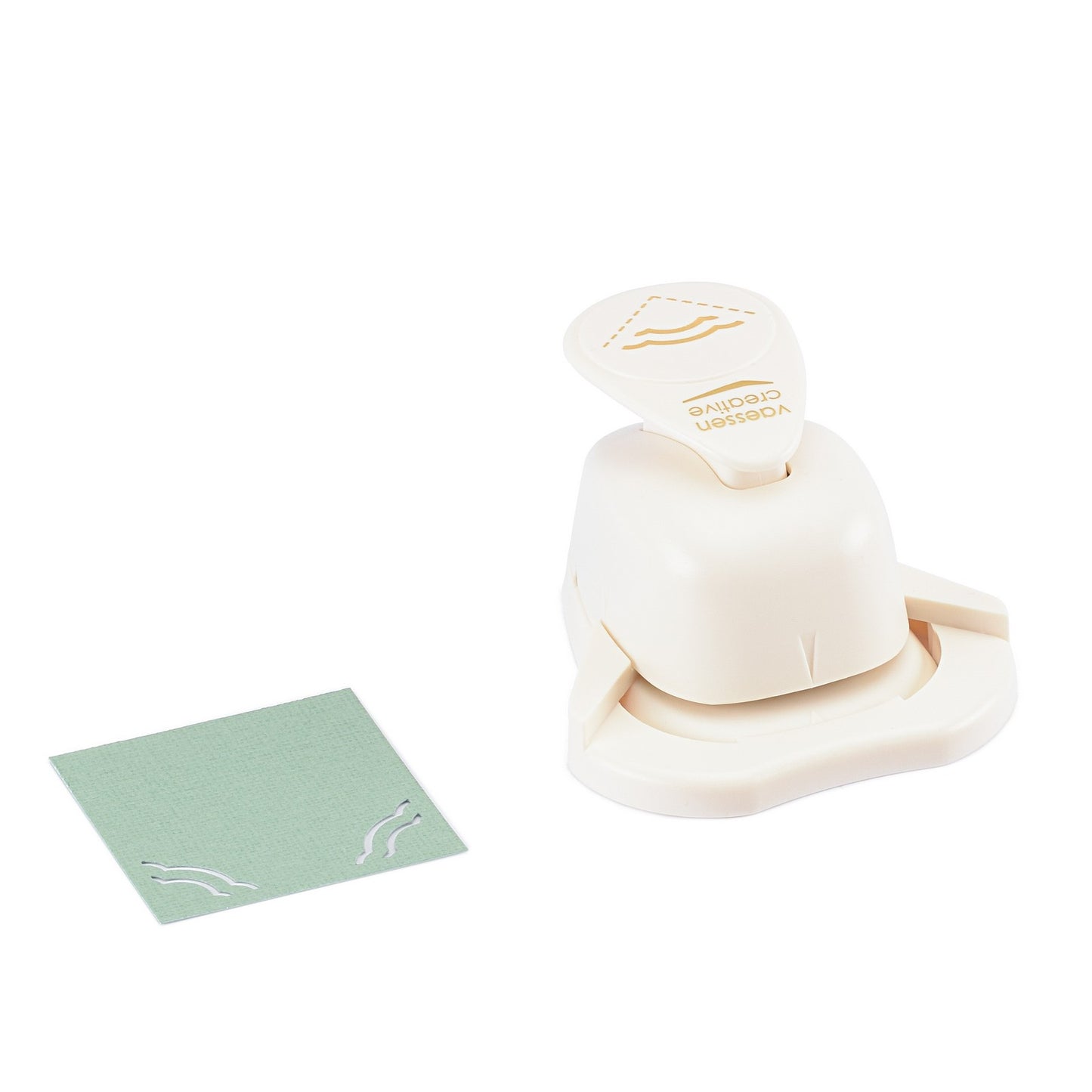 Vaessen creative • hoekpons wolk 1,7x2,5cm
