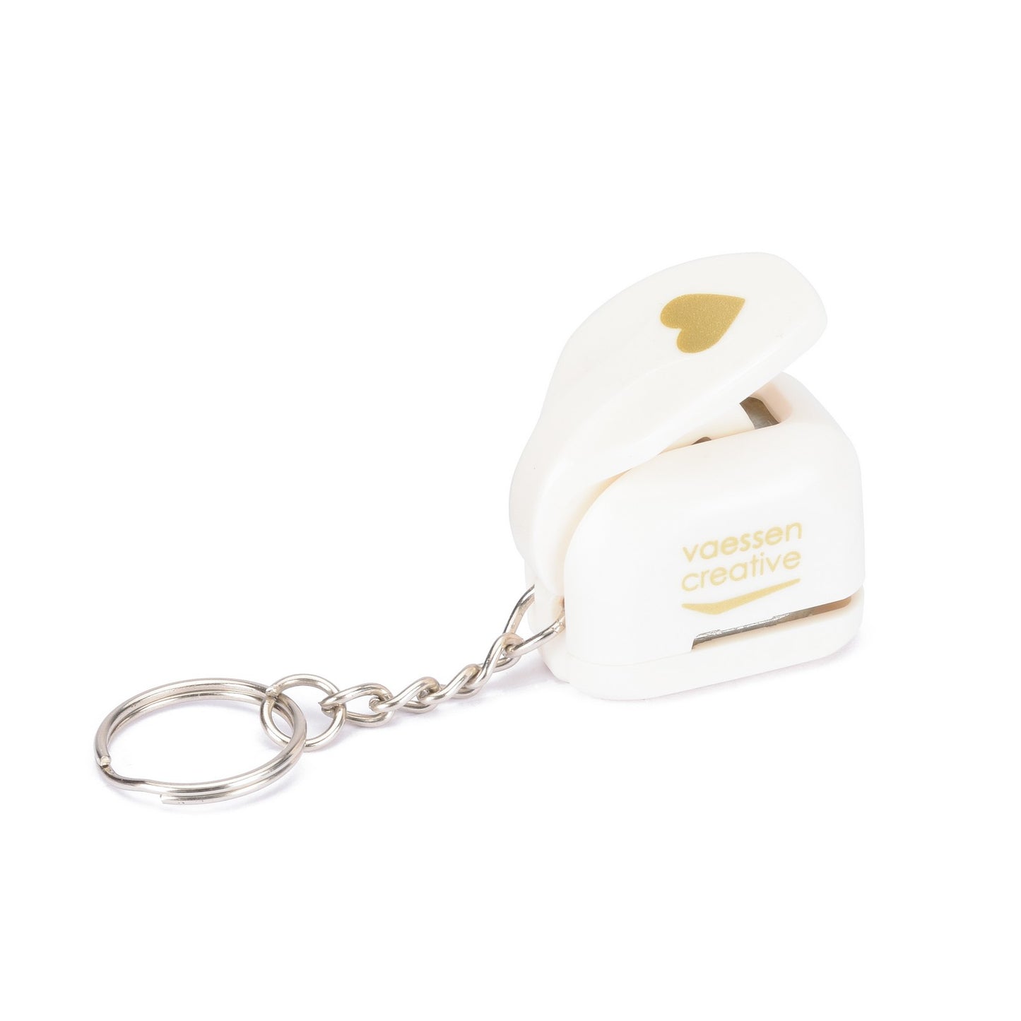Vaessen creative • sleutelhanger pons hart 8x9,5mm