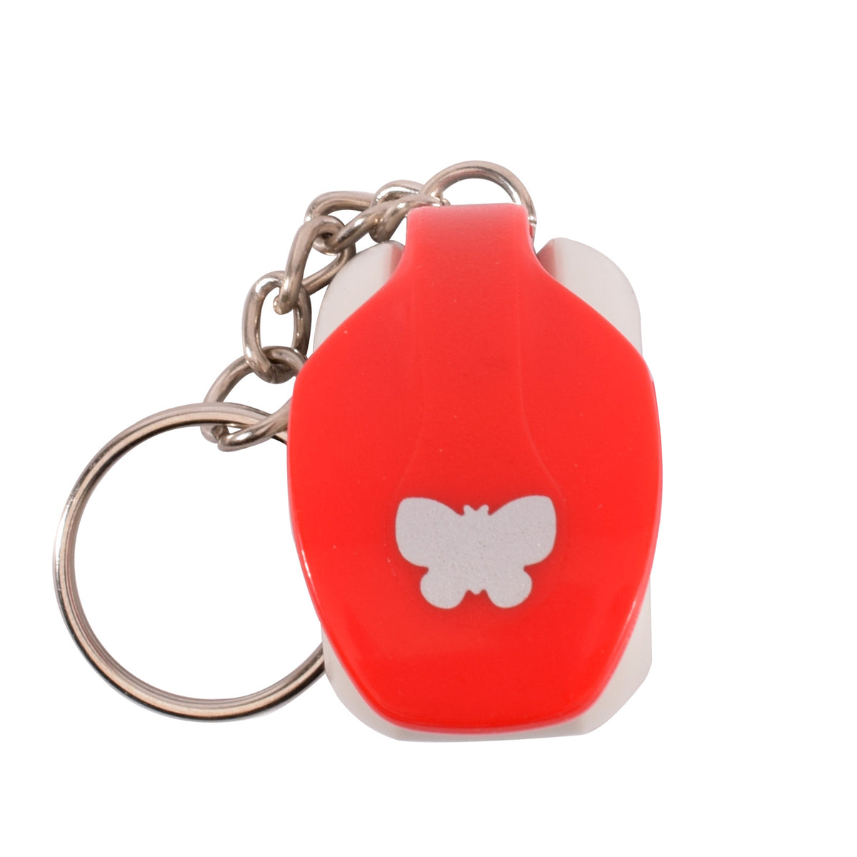 Vaessen creative • sleutelhanger pons vlinder 6,7x9,3mm