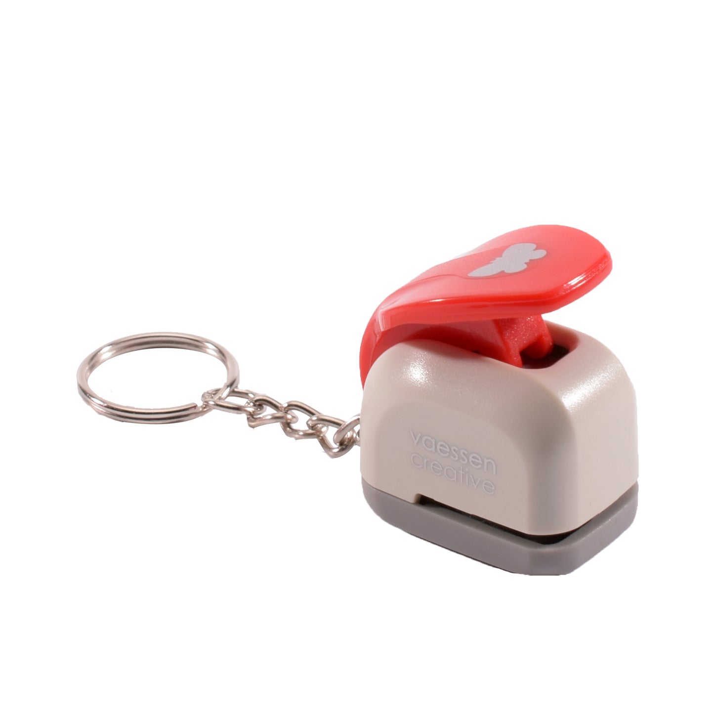 Vaessen creative • sleutelhanger pons vlinder 6,7x9,3mm