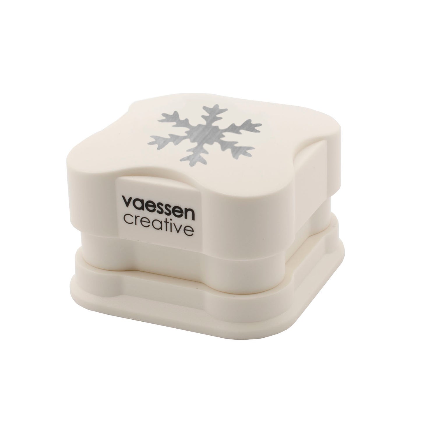 Vaessen creative • magnetische pons sneeuwvlok 3,8x3,8cm