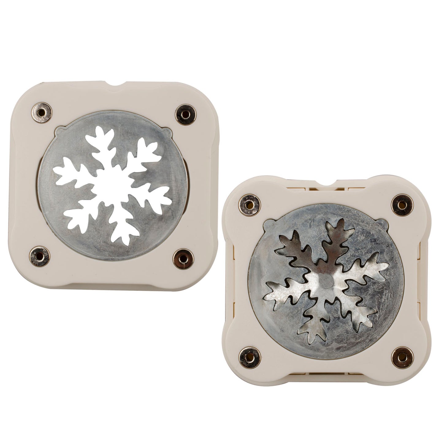 Vaessen creative • magnetische pons sneeuwvlok 3,8x3,8cm