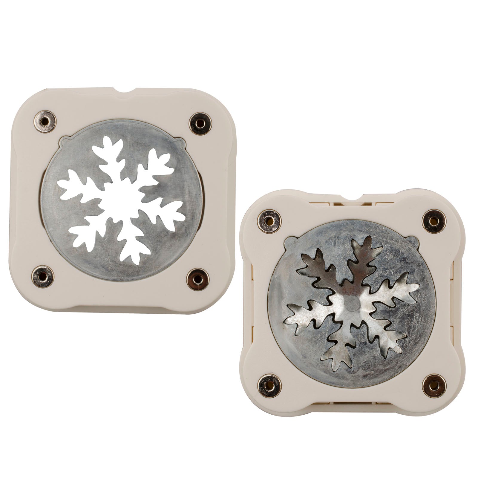 Vaessen creative • magnetische pons sneeuwvlok 3,8x3,8cm