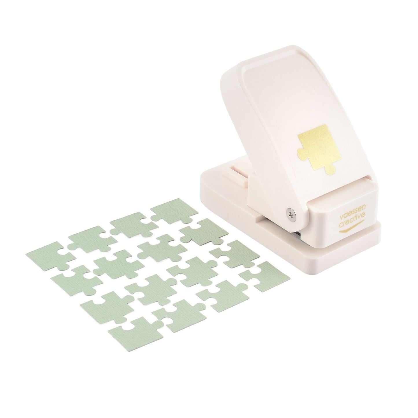 Vaessen creative • heavy-duty pons puzzel ø2,5cm