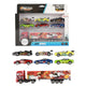 Toi-toys toi toys vrachtwagen pop art met 6 raceauto's