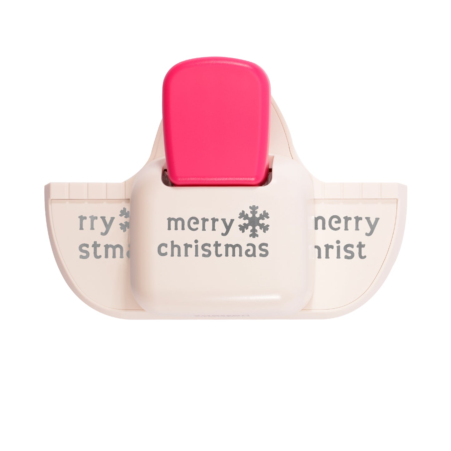 Vaessen creative • diepe randpons merry christmas