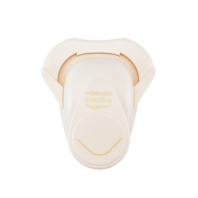 Vaessen creative • hoekpons rond hoekornament 9,6x25mm
