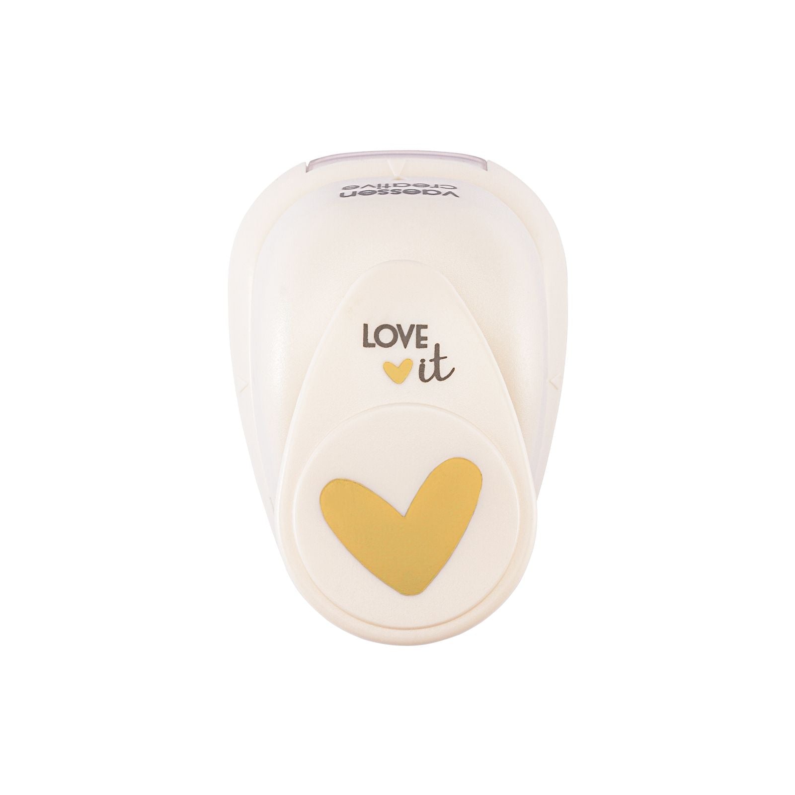 Vaessen creative • love it figuurpons hart speels medium