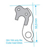Union derailleurpad GH-164 Cube