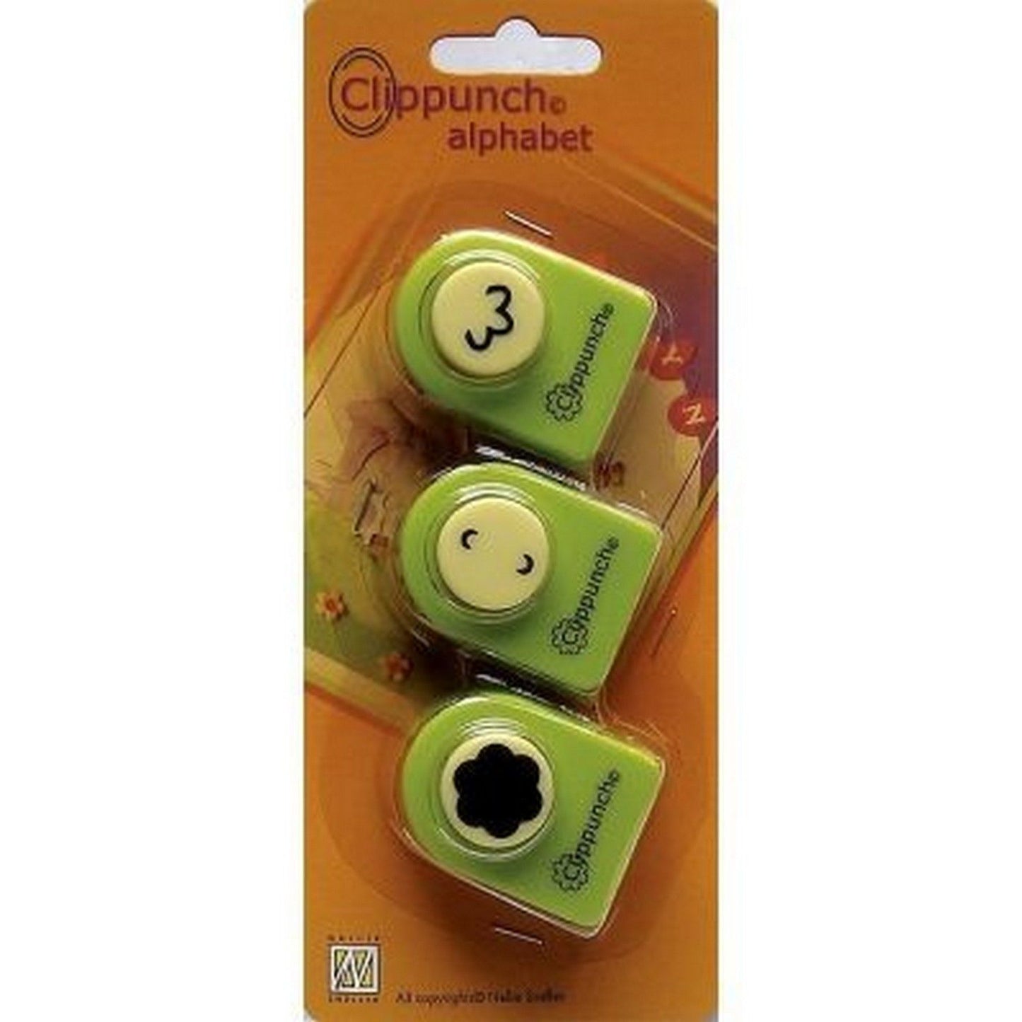 Nellie's choice • clippunch set alphabet flower