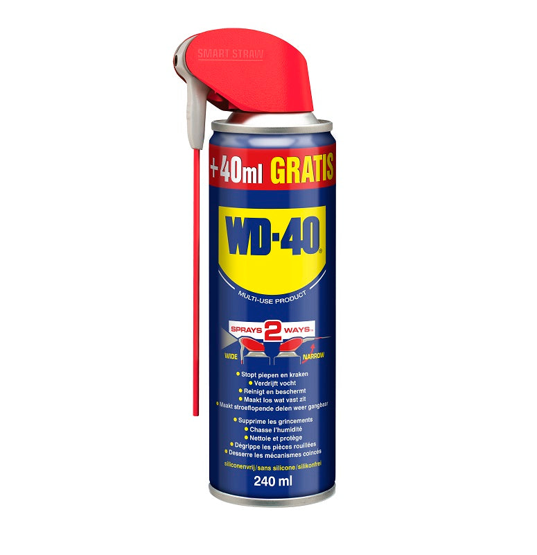Wd40 multispray met smart straw 240ml