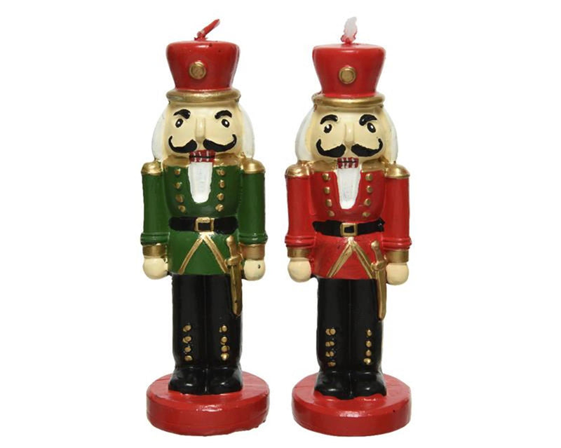 Decoris figuurkaars notenkraker 14.7cm
