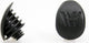 Ergotec stuurdoppen change chess zwart