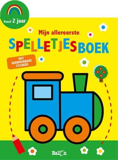 De ballon mijn allereerste spelletjesboek - trein