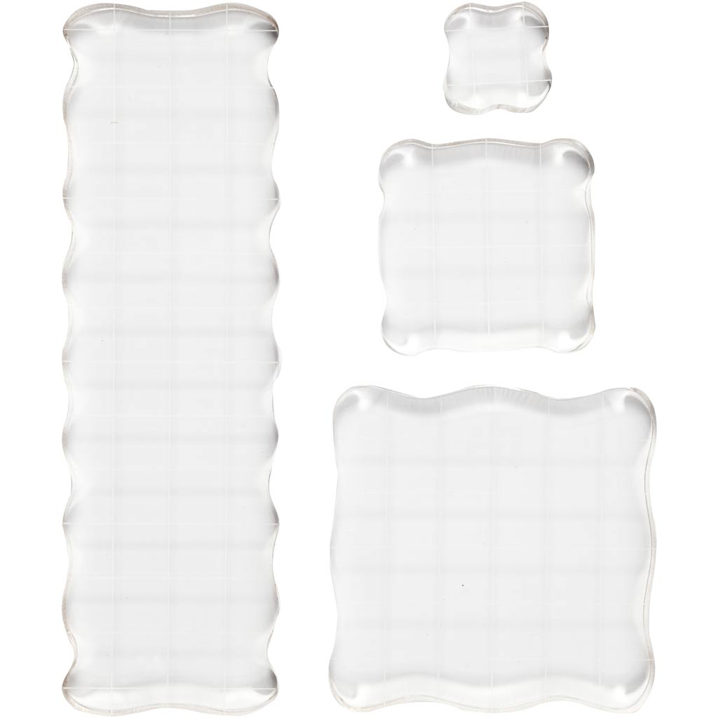 Creativ company http: www.cchobby.nl stempelblok-afm-2-5x2-5-5x5-7-6x7-6-5x16-5-cm-dikte-1-cm-4-stuk-1-doos