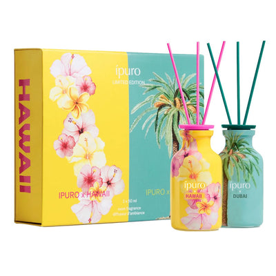 Ipuro geurdiffuserset hawaii dubai 2x50ml