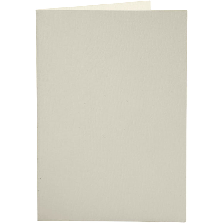 Kaarten, afmeting kaart 10,5x15 cm, off-white, 10 stuk 1 doos