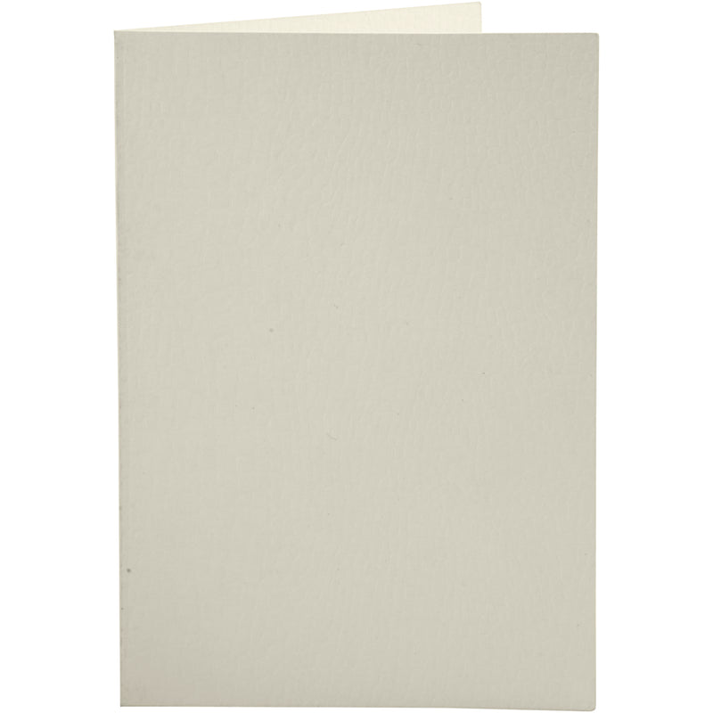 Kaarten, afmeting kaart 10,5x15 cm, off-white, 10 stuk 1 doos