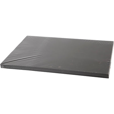 Creativ company karton - hobbykarton - zwart - diy - knutselen - a2 - 42x60cm - 200 grams - creotime - 100 vellen