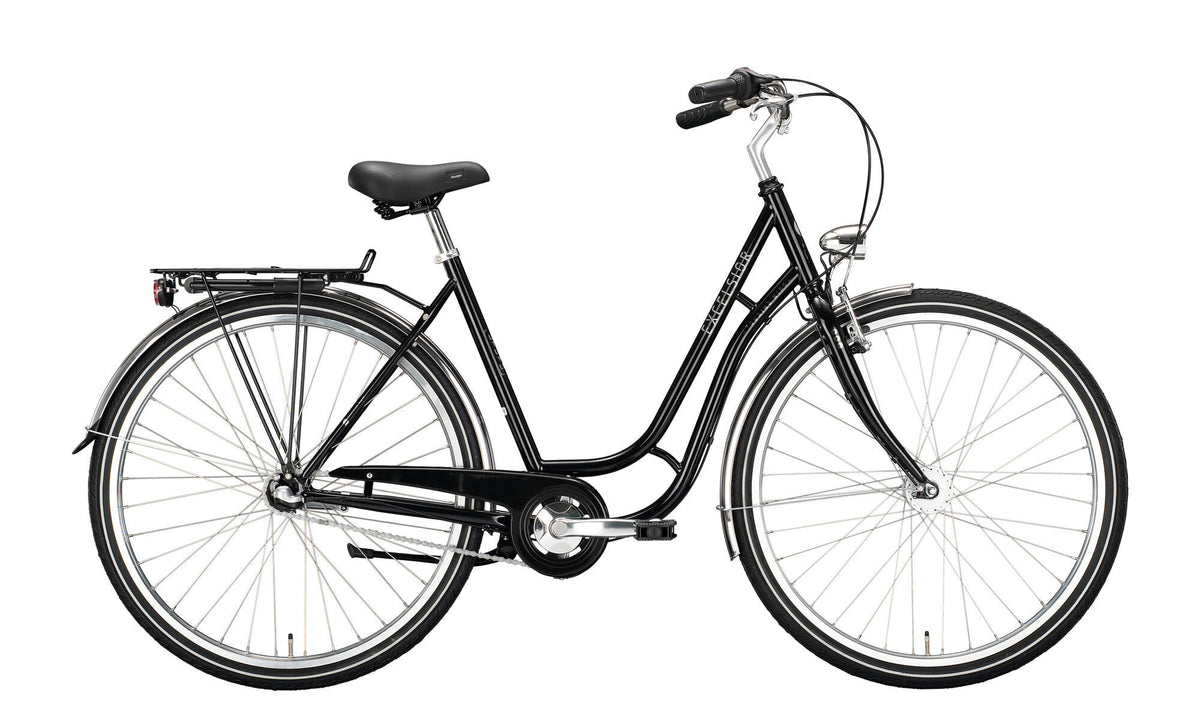 Excelsior stadsfiets touring niro nd (#1) bike excels.tour.niro nd 28 53 3sp cb black
