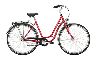 Excelsior stadsfiets touring niro nd (#1) bike excels.tour.niro nd 26 45 3sp cb red metal.