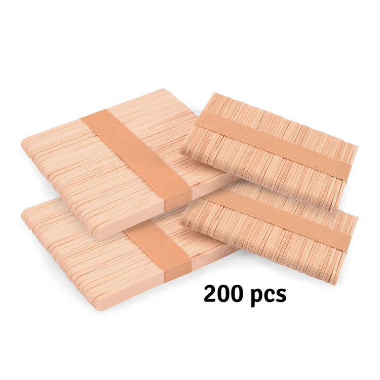 Vaessen creative • ijslollystokjes 10x114mm + 10x64mm 200st.
