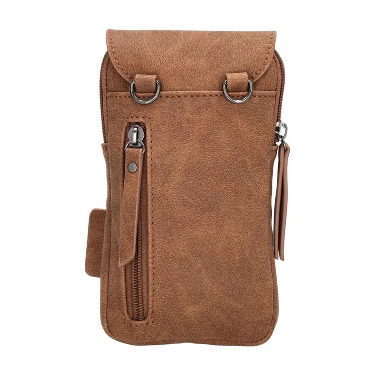 Beagles malaga telefoontasje bruin 20cm x 11cm x 2cm