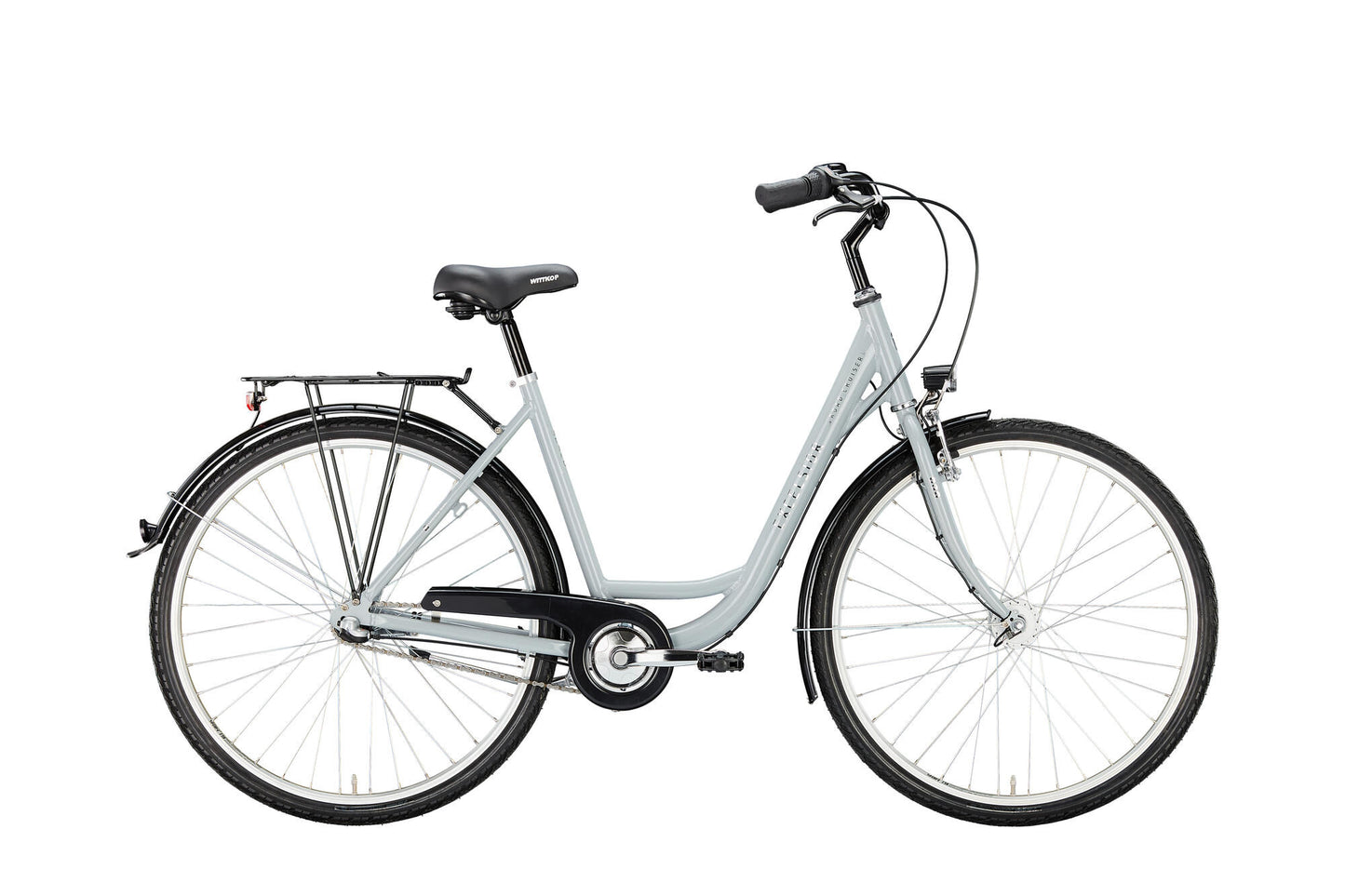Excelsior stadsfiets road cruiser alu nd (#1) bike excels.road cruiser alu nd 26 43 3sp cb grey