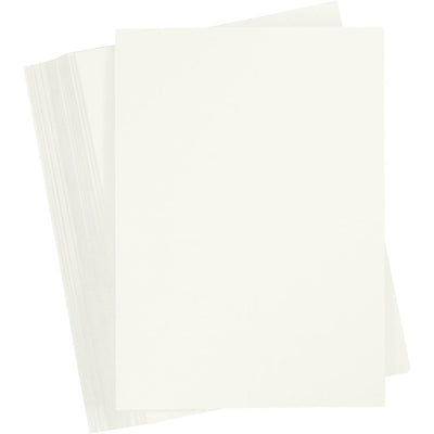 Gekleurd karton, a6, vel 105x148 mm, 180 gr, off-white, 100 vel 1 doos