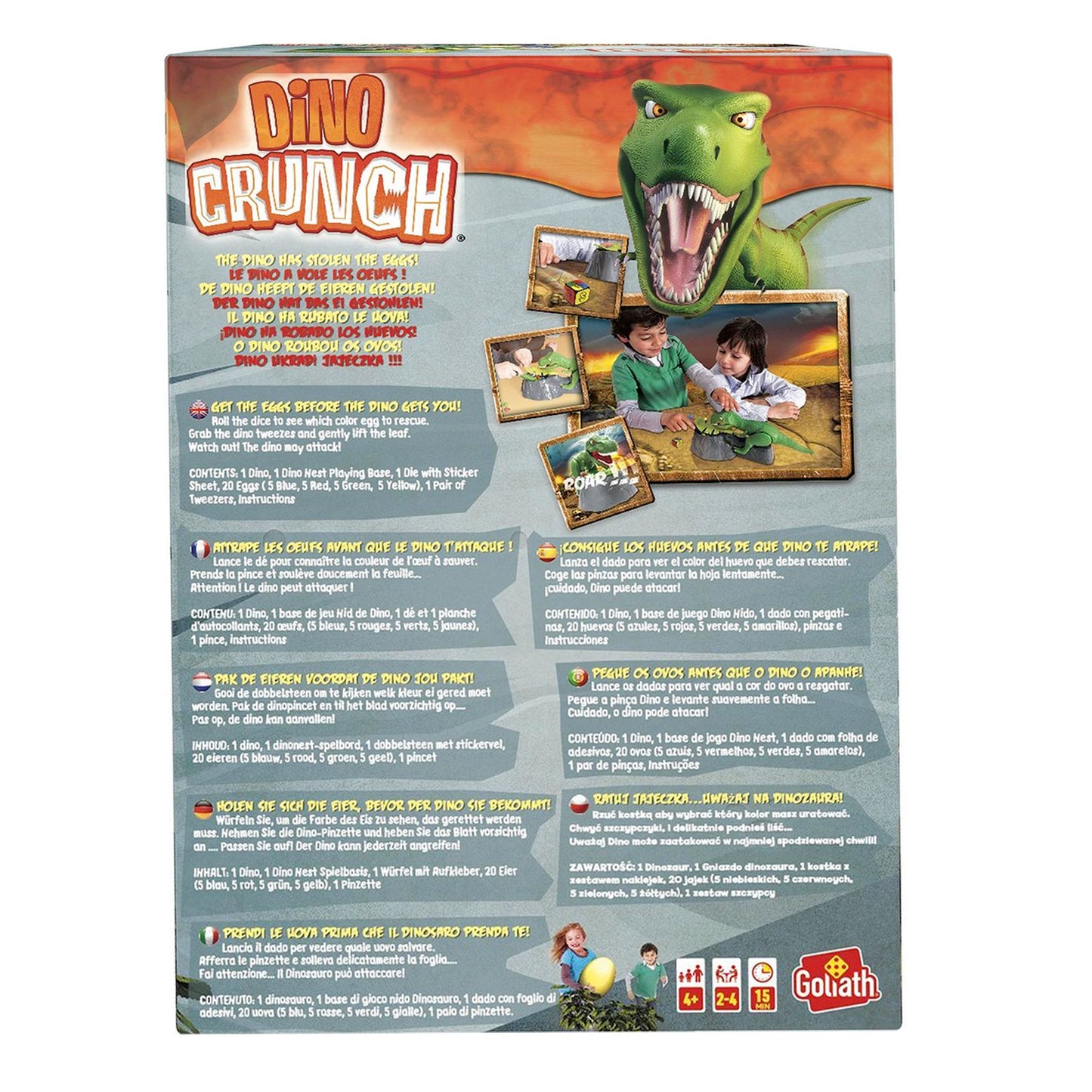 Goliath spel dino crunch